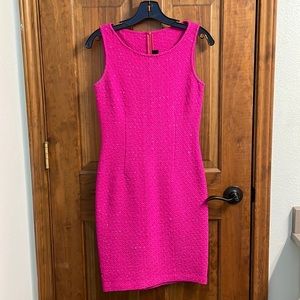St. John size 2 pink knit dress